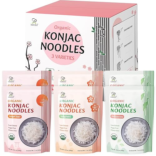 endcant1's tweet photo. I just received Soeos Konjac Noodles, Organic Shirataki Noodle, Low Calorie, Keto and Paleo Friendly, 3 Variety Noodles, 52.8 Ounce (Pack of 6) - Konjac Noodle - 52.8 Ounce (Pack of 6) from Anonymous via Throne. Thank you! https://t.co/AIJAKuyThy #Wishlist #throne https://t.co/cVqUtwHkPj