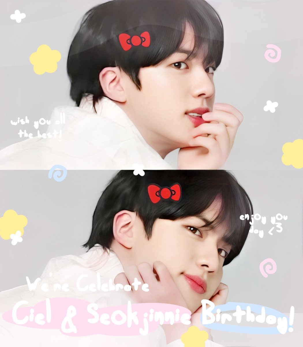 TeenyOfWhimsy's tweet image. hii, mind to help repost? thankiess ♡ #zonauang 

🍥🧀🌿 . . . emLOo, today is Ciel (@bbiesjin) &amp;amp; Seokjin Birthday Party, ada 3 FREE SLOT LAYOUT BY REQ yang bisa kamu bawa pulang! check this out =D 💨

💌 draw by reply
🕐 now — 23 Dec, 19.00 WIB