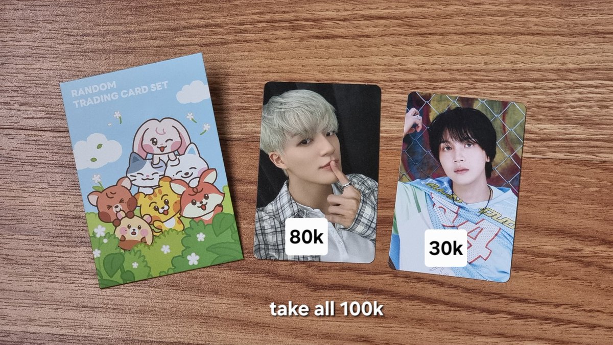 flowmdy's tweet image. wts nct dream ina lfb

photocard jeno, haechan tc line friends dream forest

💸take all 100k, bisa each 
📍bogor, inc pack (🍊)
— pc photocard selca concept trading card