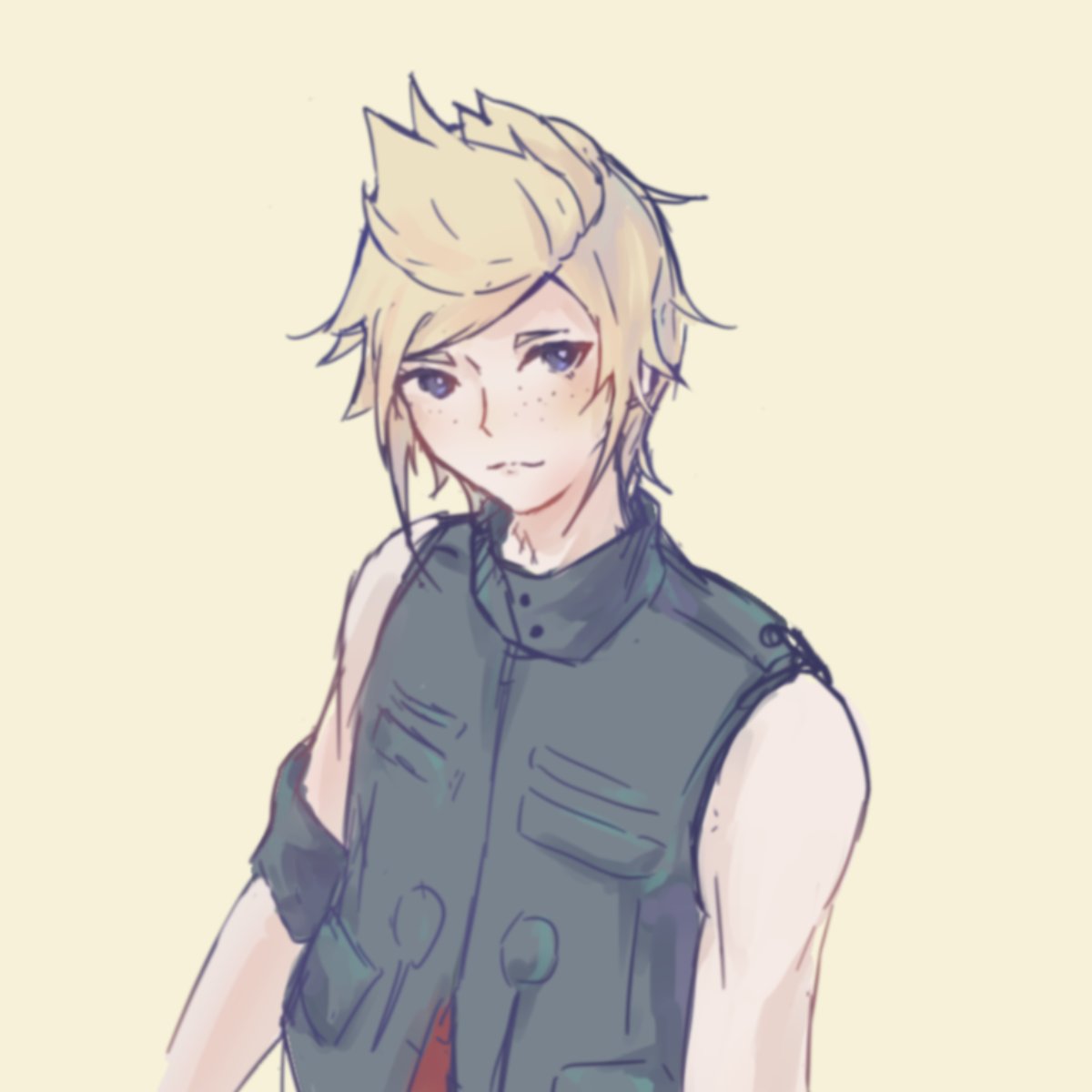 codeataki_'s tweet image. Some old dusty sketch🌱