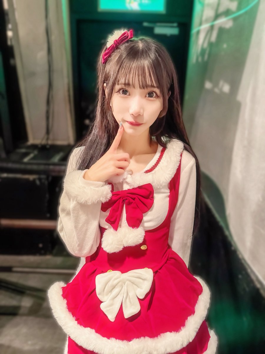 まこサンタが可愛かったので、早速入場特典使わせていただきました。入