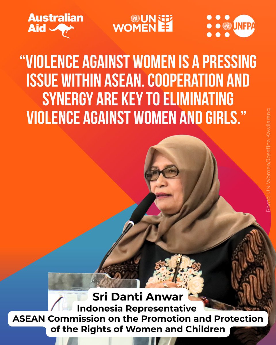 unwomenasia's tweet image. 🇮🇩 Indonesia continues to play a key role in shaping the next at ASEAN Regional Plan of Action on the Elimination of Violence against Women.

👉unwo.men/x0mB50XKILW
 
@UN_Women | @UNFPAAsiaPac | @dfat | @unwomenid