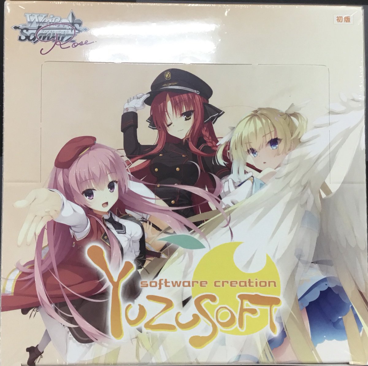 未開封カートン ヴァイスシュヴァルツロゼ ブースターパック ゆず