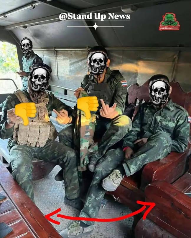 AhlimTalk's tweet photo. Thai military stole property that's belong to Cambodia civilians
#thiefnation #thailand #thiefmilitery #savecambodia https://t.co/fZ8n8TLf7P