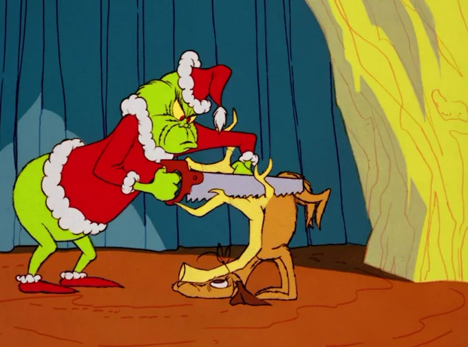 Time and again, the OG Grinch special got the story/message right to its core.