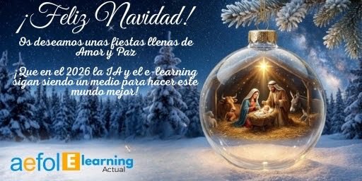 ¡Feliz #Navidad! 🎄 nuestros mejores deseos de Amor, Paz y Felicidad para todo el mundo. Equipo <a href="/AEFOL/">AEFOL</a> <a href="/elearningactual/">eLearning Actual</a>  👉  aefol.com elearningactual.com 
compartiria.com 
aefol.info