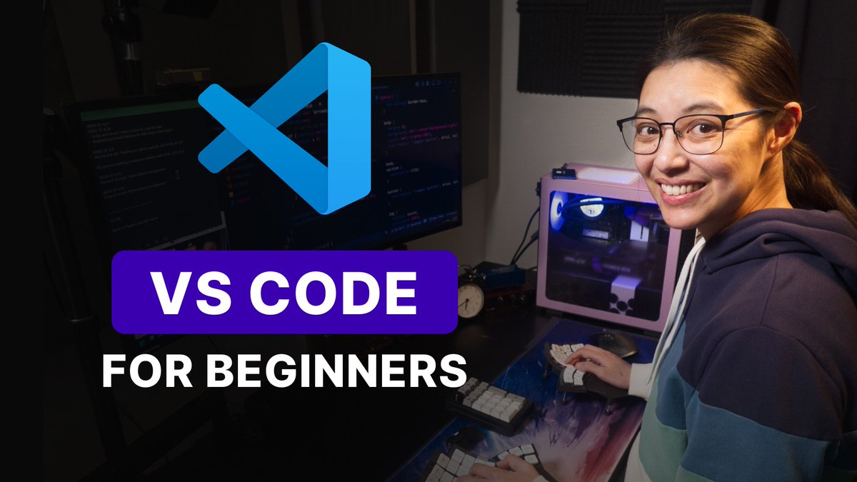 thecodercoder's tweet image. New video out, on how to get up and running with VS Code, from setup to configuration, and writing code efficiently.

youtube.com/watch?v=lWEKia…