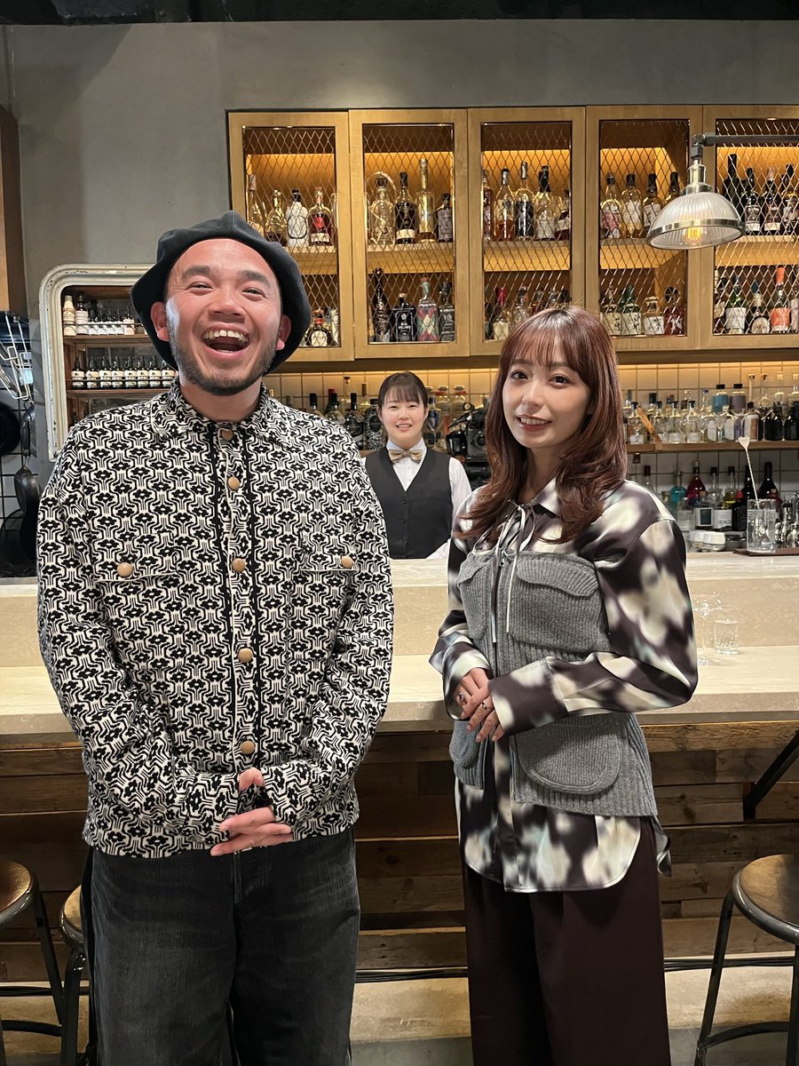 グラスとあの人」という企画にて 宇垣美里さんと二人飲み、語らいまし