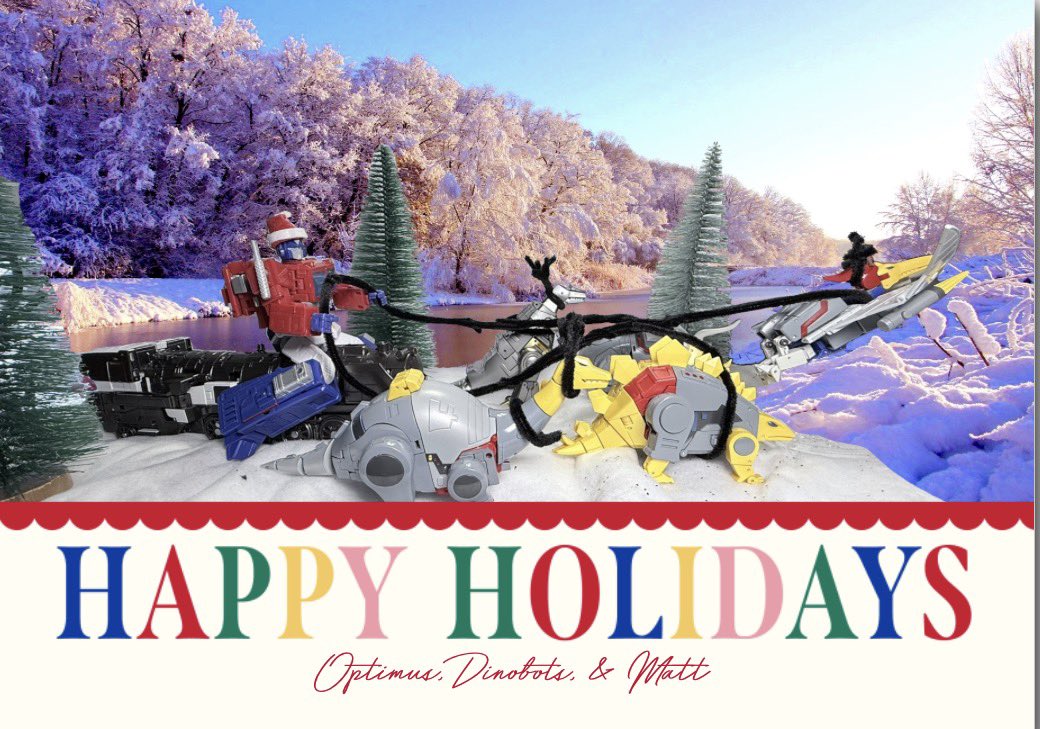 Here’s the Christmas card you would have gotten from me if I had your address