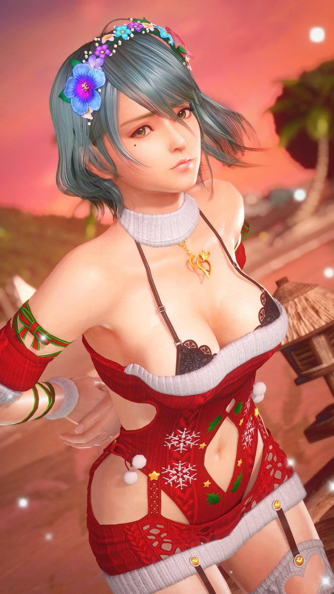 疑ってごめん😭
ちゃんと来てくれるなんて…ありがとう！
#DOAXVV ❄ たまき
