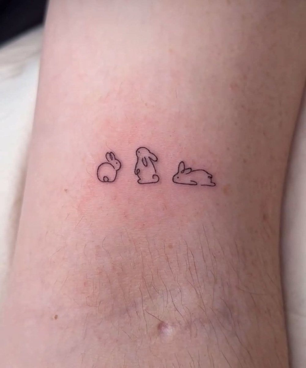 RabbitLoversUSA's tweet photo. My tattoo🥰💕 https://t.co/p1viMAAoY0