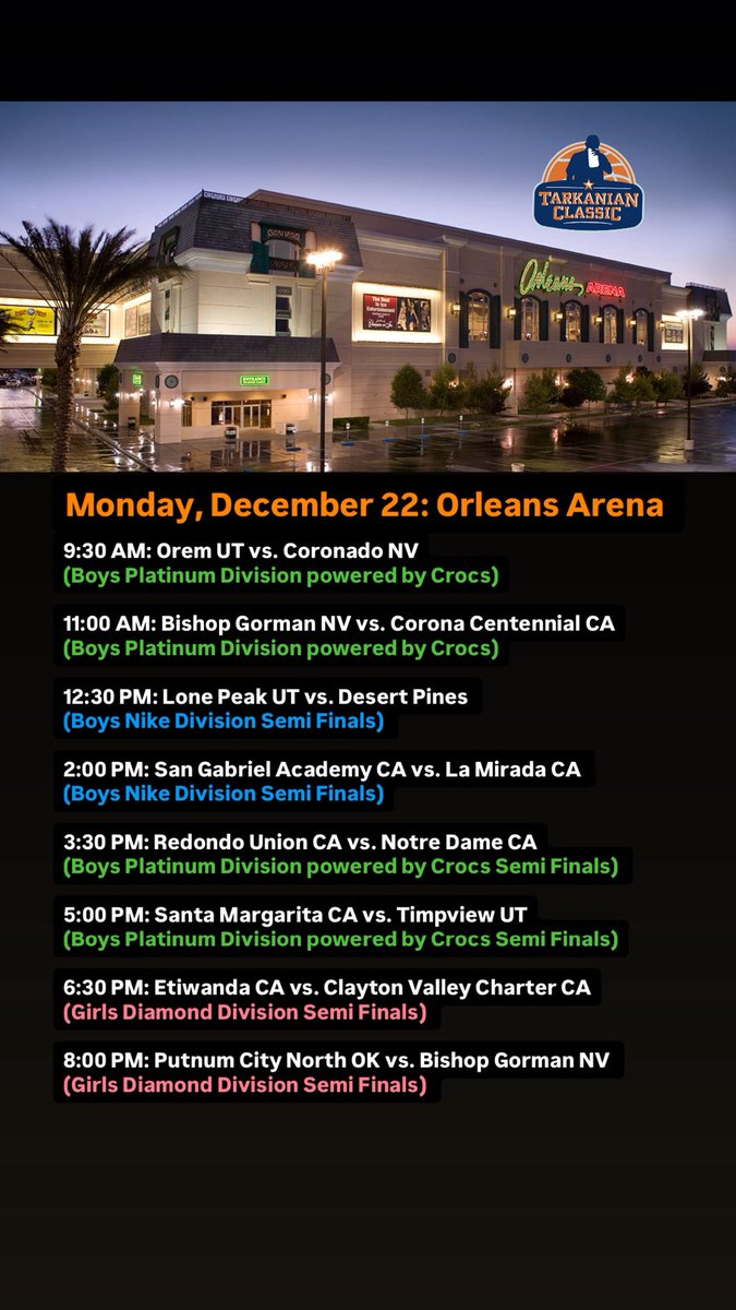 Tarkanian Classic tweet media