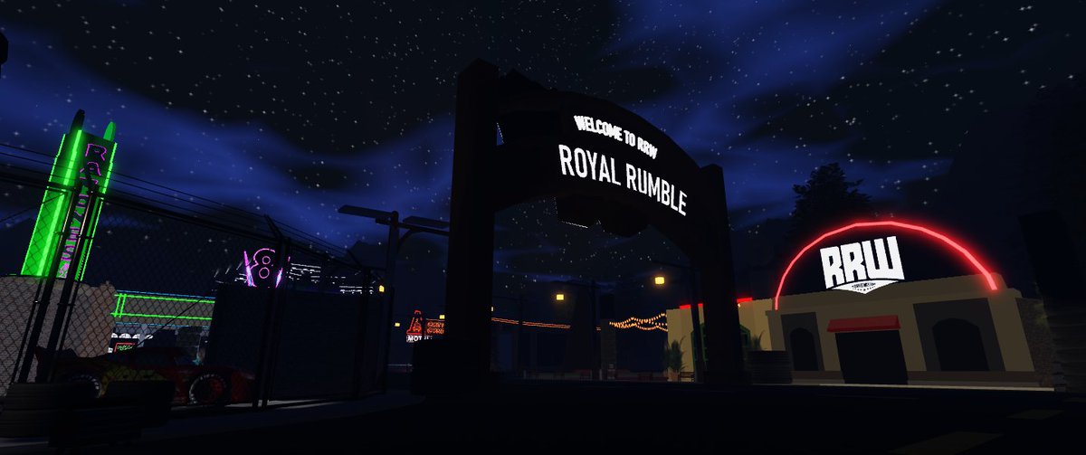 🔴🏁RRW Royal Rumble 2025 🏁🔵 [ Radiator Springs ] #robloxart #RobloxDevs ...