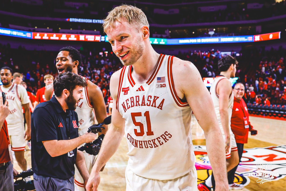 HurrdatSports's tweet image. It's been 265 days since Nebraska men's basketball lost a game.