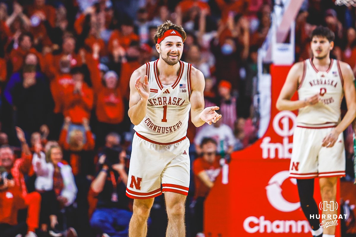 HurrdatSports's tweet image. It's been 265 days since Nebraska men's basketball lost a game.