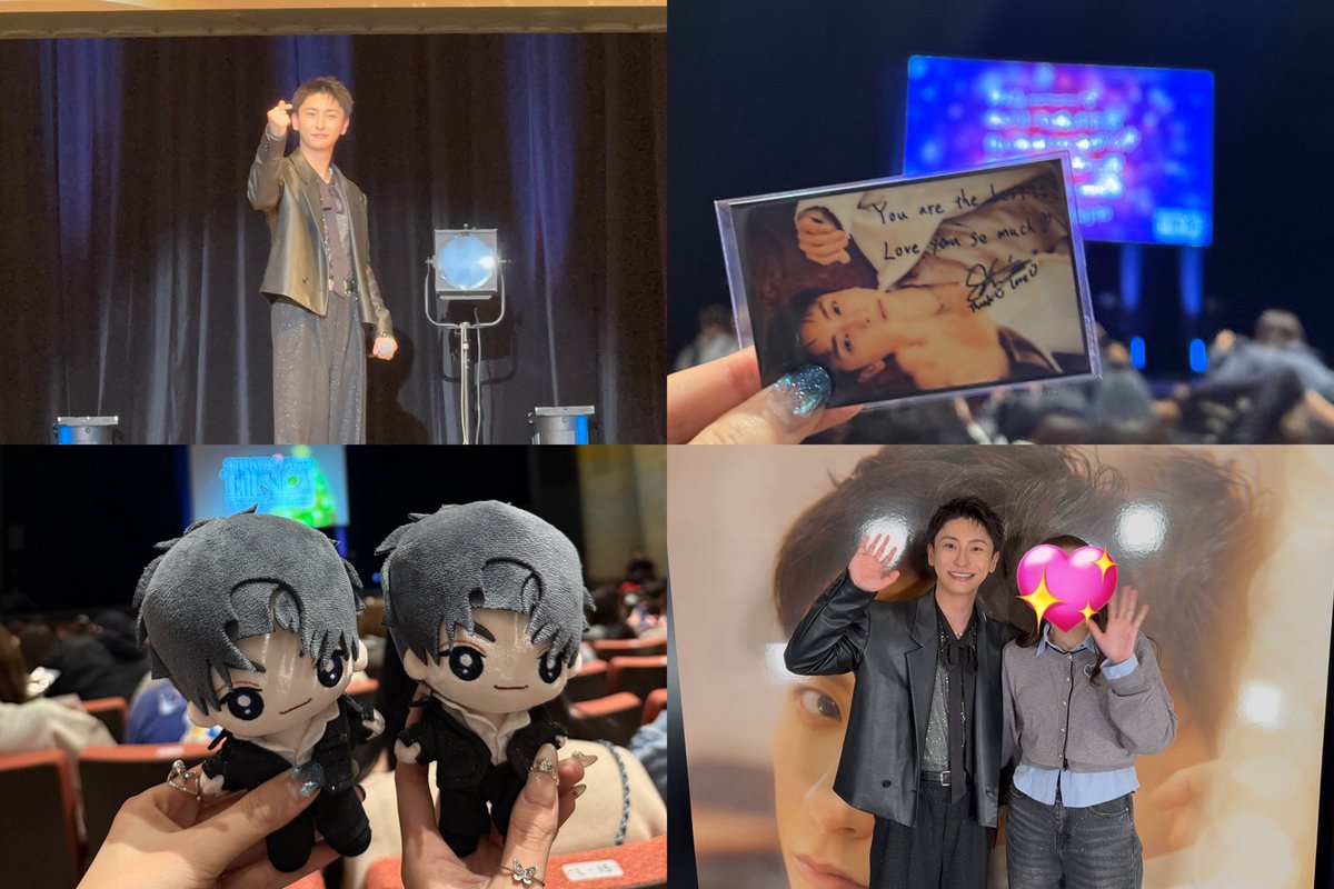 __2446ykn's tweet photo. TS東京2部😉💙
初めてゲームコーナーで残れた✨特典会ずーーーっと伝えたかったこと言えて大満足𖤐ˊ˗現場はやっぱり楽しいな💭
#與真司郎 #TS2025 #マフラーは購入済み https://t.co/mkZZ4qSBOD