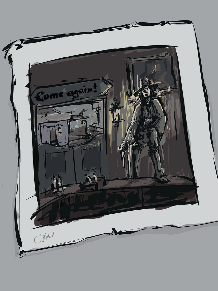 Drawing gothic women until Crytek adds Lilith profile avatar to Hunt: Showdown

Day 9 - Lilith (Give me all your money robbery type shi edition)

#lilith #huntshowdown #saloon