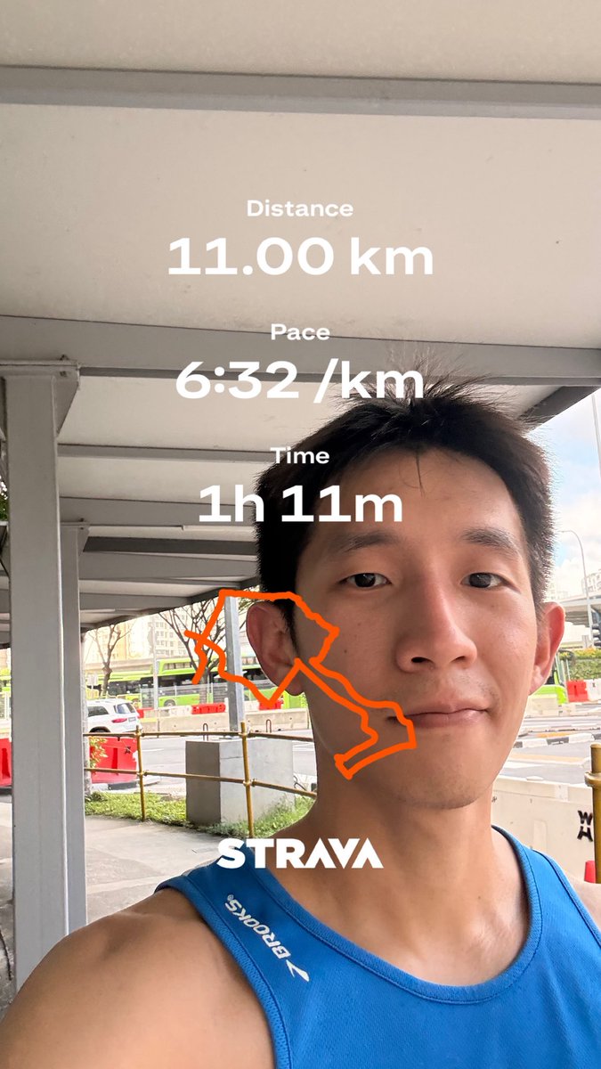 kenpullsup's tweet image. Morning run