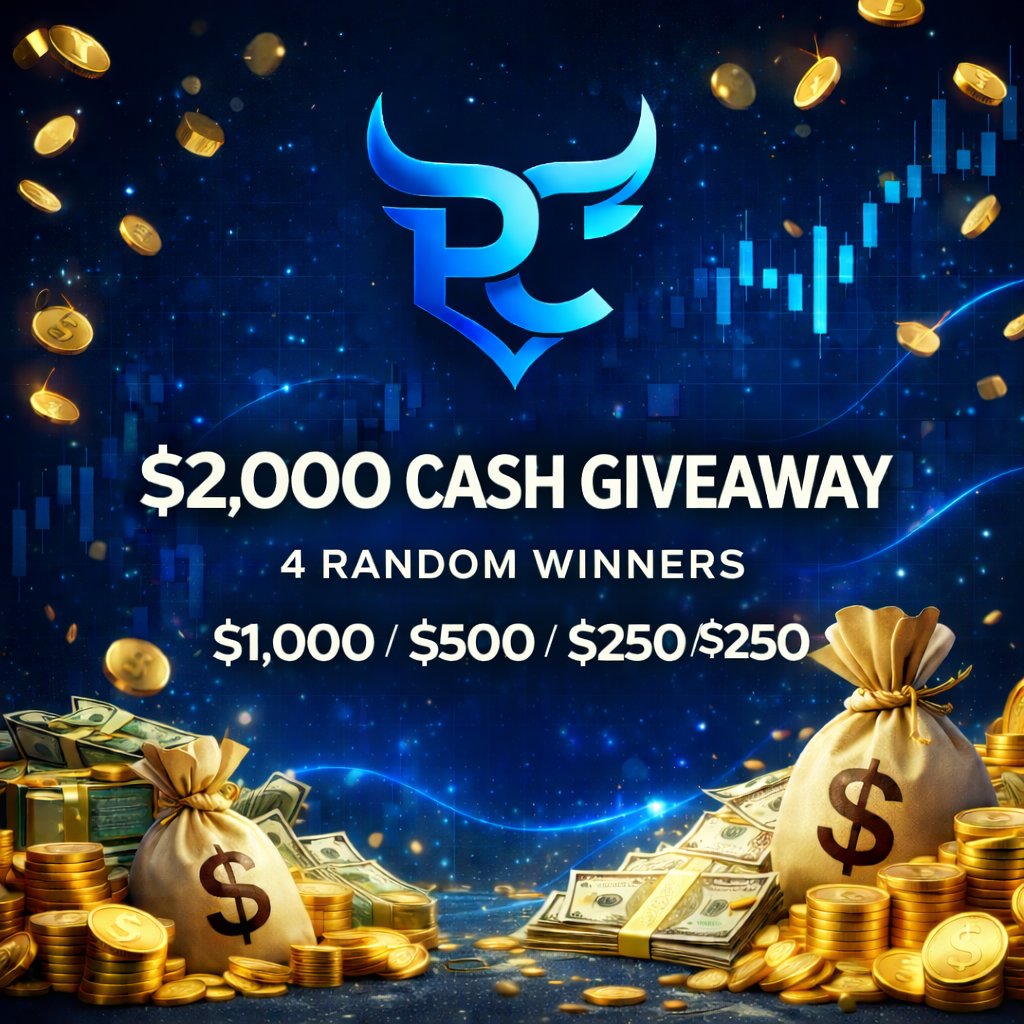 propcirclee's tweet image. $2,000 CASH GIVEAWAY IS LIVE! 💰🔥
4 random winners will win:
$1,000 • $500 • $250 • $250 😳💸
To Enter:
1️⃣ Follow @propcirclee
2️⃣ Like &amp;amp; Retweet this post 🔁❤️
3️⃣ Comment: TRC-20 wallet address 📝
Winner Announcement:
📅 15 January
Good luck traders! 🚀💰
#Giveaway #Crypto