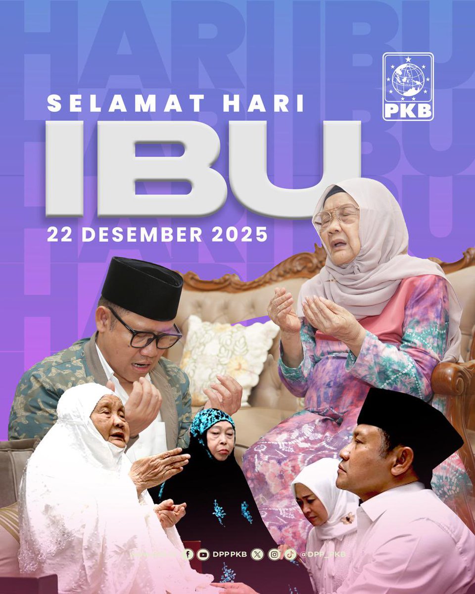 Doa seorang ibu adalah kekuatan yang tak pernah putus. Selamat Hari Ibu 🙆🏻‍♀️🧕🏼

#hariibu
