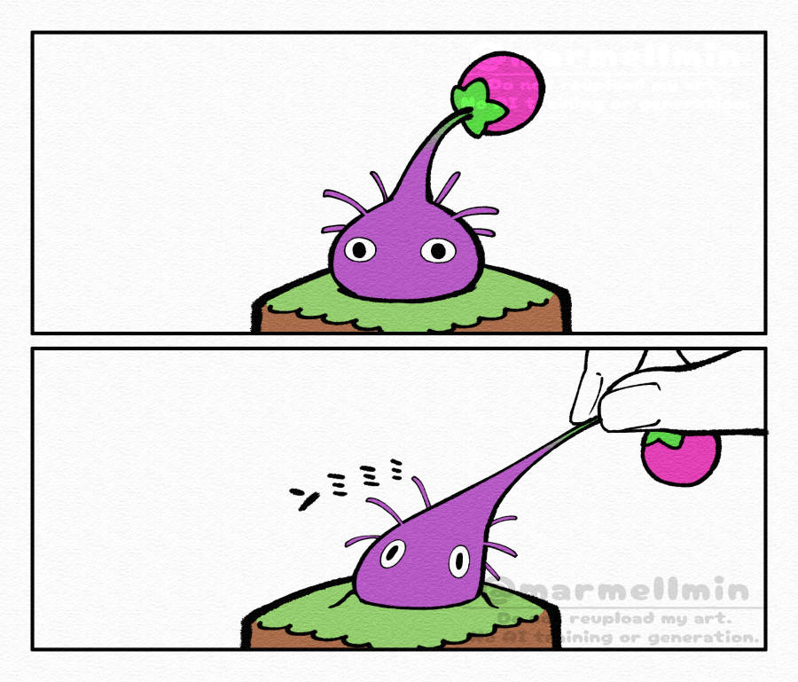 やわらかピクミン引っこ抜き