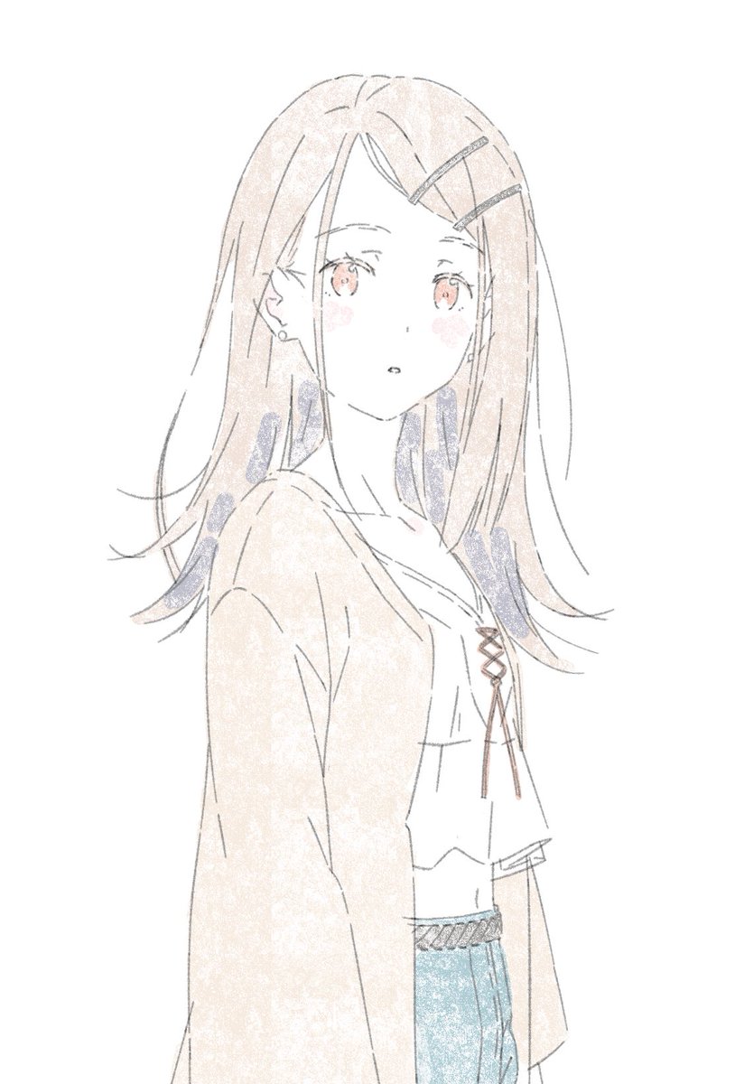 篠澤さん描きました…。