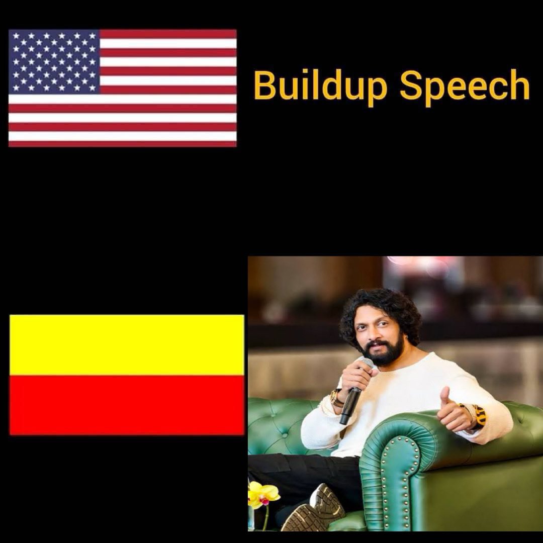 GuruDarshan06's tweet photo. @KicchaSudeep Nin Matado Buildap Speech gu
Nin Movie tickets bookings sambandane ilvallo gaandu🤣🤣👽

#MarkTheFilm https://t.co/LtU4GI15Oo