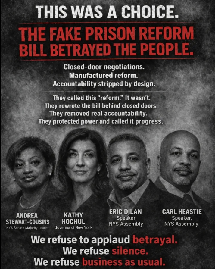 JasonBNicholas's tweet photo. Oh snap. The People saw through the Liberal elite propaganda and are calling out the Jail and Prison Oversight Omnibus Bill as the fake white-wash it is
#robertbrooks https://t.co/MvFKU6cwN4