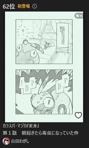 https://t.co/L7LJAU1EBa
ランキングありがとうございます! 