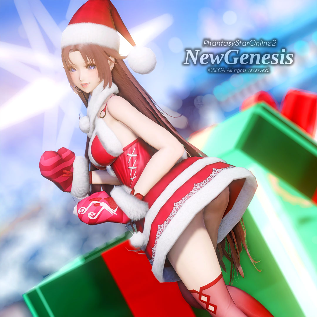 メリークリスマスクーナ　PSO2TCG メリークリスマスクーナ PSO2TCG PSO2】クーナのクリスマスライブ