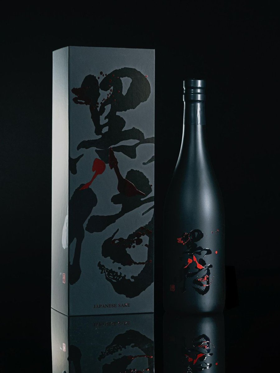 BLACK SAMURAI Second Edition Sake from Toyama. 🍶