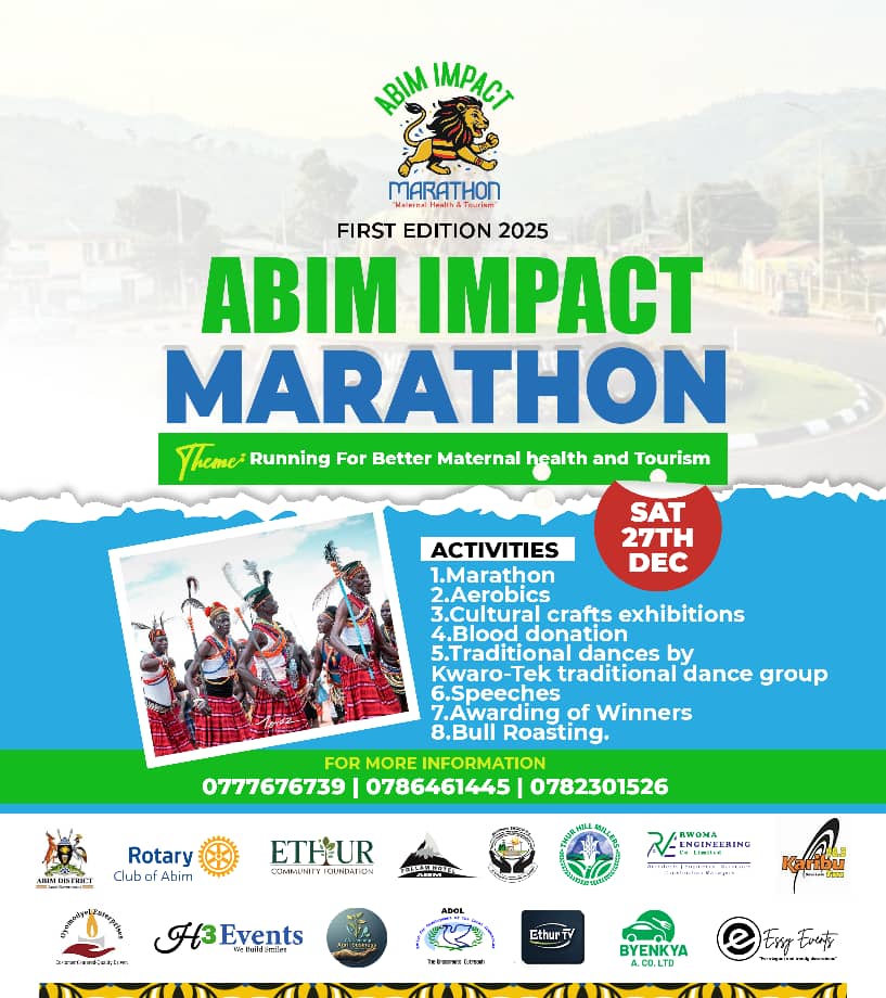 Adol2020Info's tweet photo. ADOL joins the Abim Impact Marathon on 27 Dec 2025 to support maternal health services at Abim General Hospital. Together for healthier mothers! 🏃🏽‍♂️🤍 #MaternalHealth #Abim @_RIAMIRIAM,@AcfimAfrica @DanishMFA https://t.co/5kdpw4ZMxo