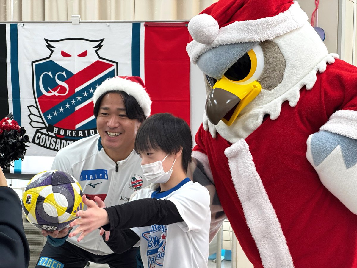 ☃️福祉施設訪問「サンタ隊」DAY⑦☃️ 今回は赤黒スマイル