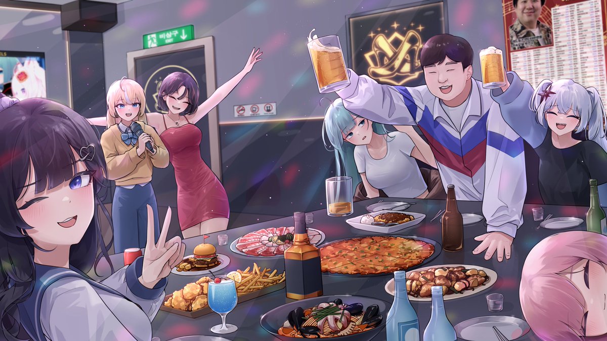 buttbbol's tweet image. 레드힐즈!
#따린 #햇비 #최또 #DokiS2_Art #머독 #ushark_art #카린야