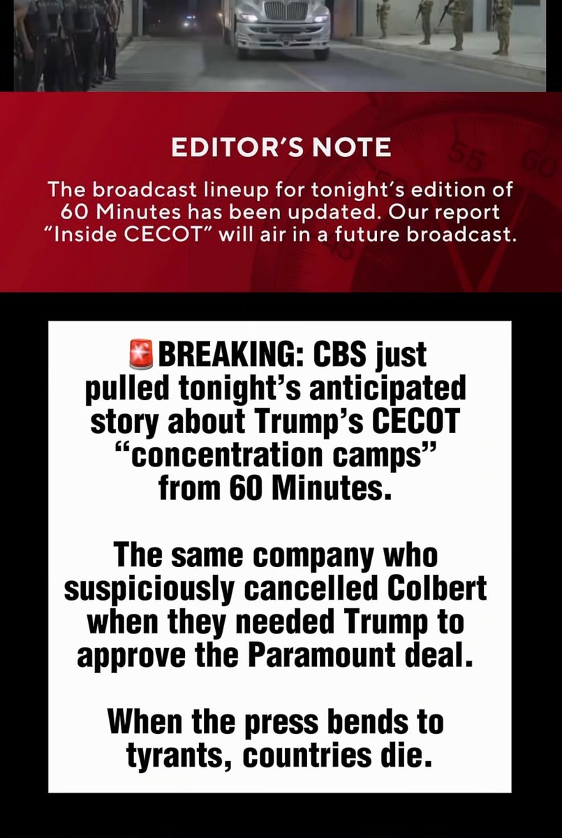 redpawn3's tweet photo. #CBS #60Minutes #InsideCECOT
#EpsteinTrumpFiles
#Coverup
#Conman https://t.co/kYK7EpjfmP