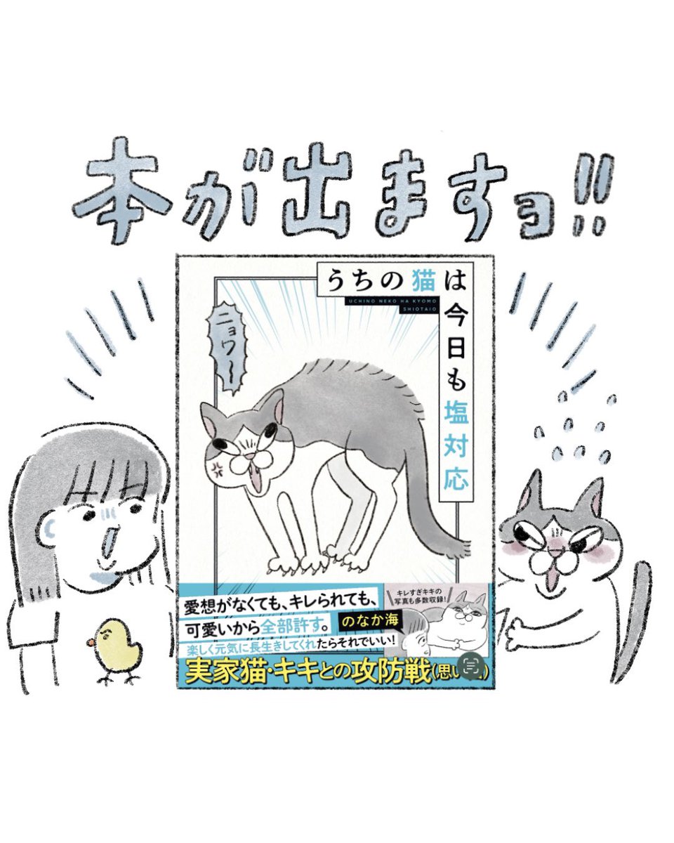 のなか海　書籍発売😽 tweet media