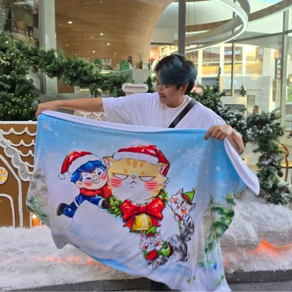 sainua_fan's tweet image. หนาวนี้กอดใคร ถ้าไม่มีใครให้กอด ซื้อผ้าห่มพี่เต้ไปกอดแทนได้นะ😆💙

ผ้าห่มนุ่มนิ่ม ลายพี่โปเต้และแก๊งแมวของเขา
เปิดพรีออเดอร์แล้ว วันนี้ - 11 ม.ค. 26 เท่านั้น
👉🏻 iamsometimesshop.com/th

รายละเอียดเพิ่มเติม facebook.com/share/p/1Dhjzi…

#IamSometimes #ใส่นัวแฟมิลี่