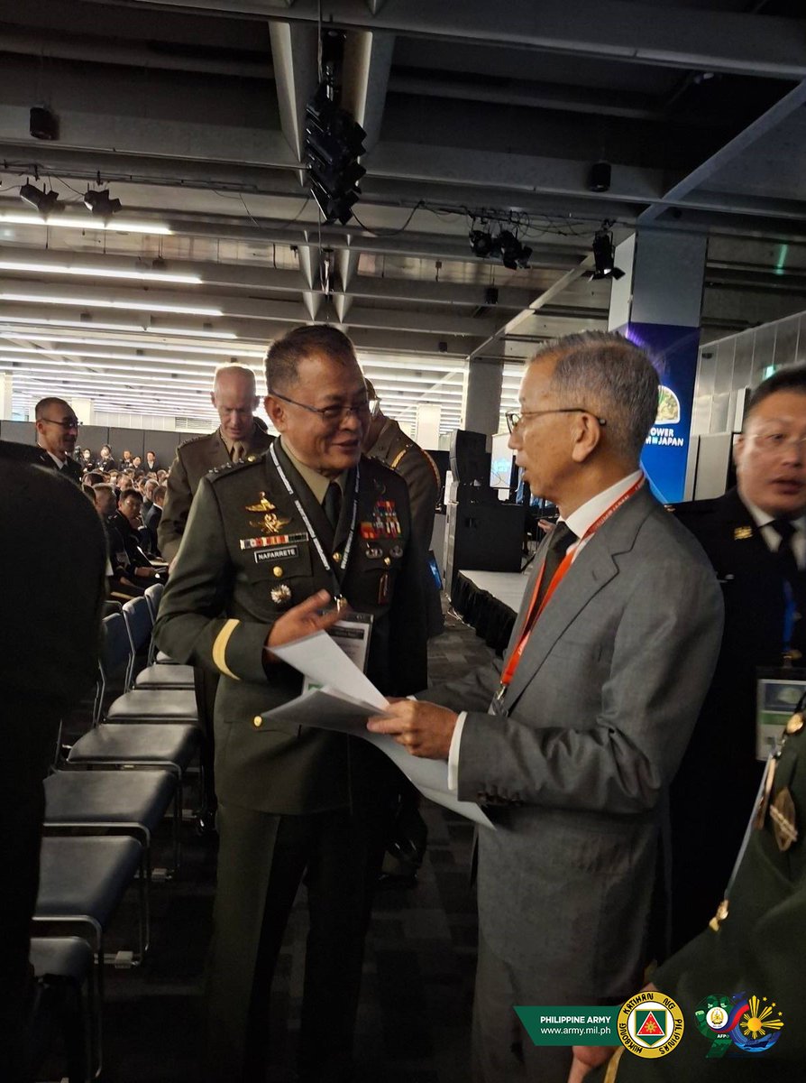 yourphilarmy's tweet photo. Philippine Army Chief Takes Panel Role in Japan’s Land Power Forum

Read more here: https://t.co/IdF1wpRyvU

https://t.co/IdF1wpRyvU https://t.co/NsVuFdd6nw