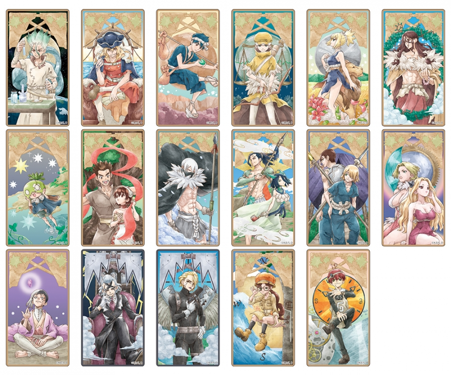 アニメイトオンラインで予約開始！ Dr.STONE トレーディングアクリル