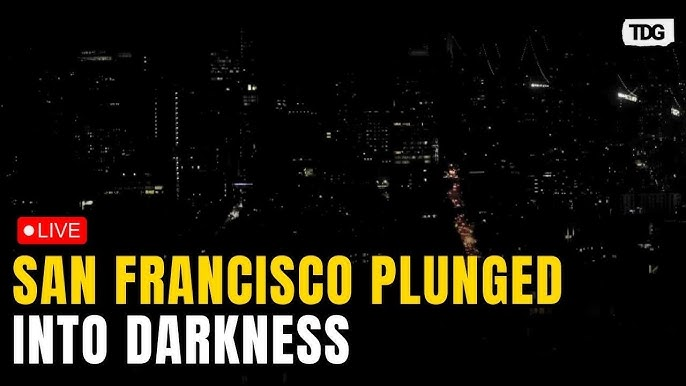 停電 ということで、こちら、世界のAIテクノロジー中心地のサンフランシスコ