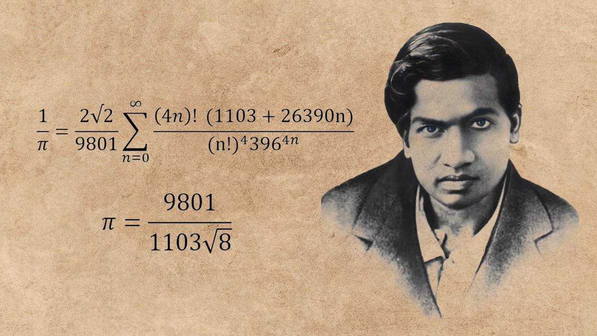 titu_dipankar's tweet photo. #NationalMathematicsDay marks the birth anniversary of Srinivasa Ramanujan, a timeless symbol of Indian intellect & brilliance. May his legacy inspire the next generation of thinkers. 

आधुनिक भारत के महान गणितज्ञ स्व. श्रीनिवास अयंगर रामानुजन जी की जयंती पर उन्हें कोटि-कोटि नमन। समस्त देशवासियों को राष्ट्रीय गणित दिवस की हार्दिक शुभकामनाएं!

#NationalMathematicsDay2025 #SrinivasaRamanujan #Ramanujan #MathematicsDay