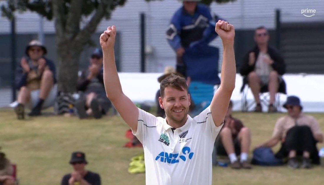 Jacob Duffy in the Test series against West Indies:

- 3 Tests. 
- 23 wickets. 
- 15.43 average. 
- 3 Fifers.
