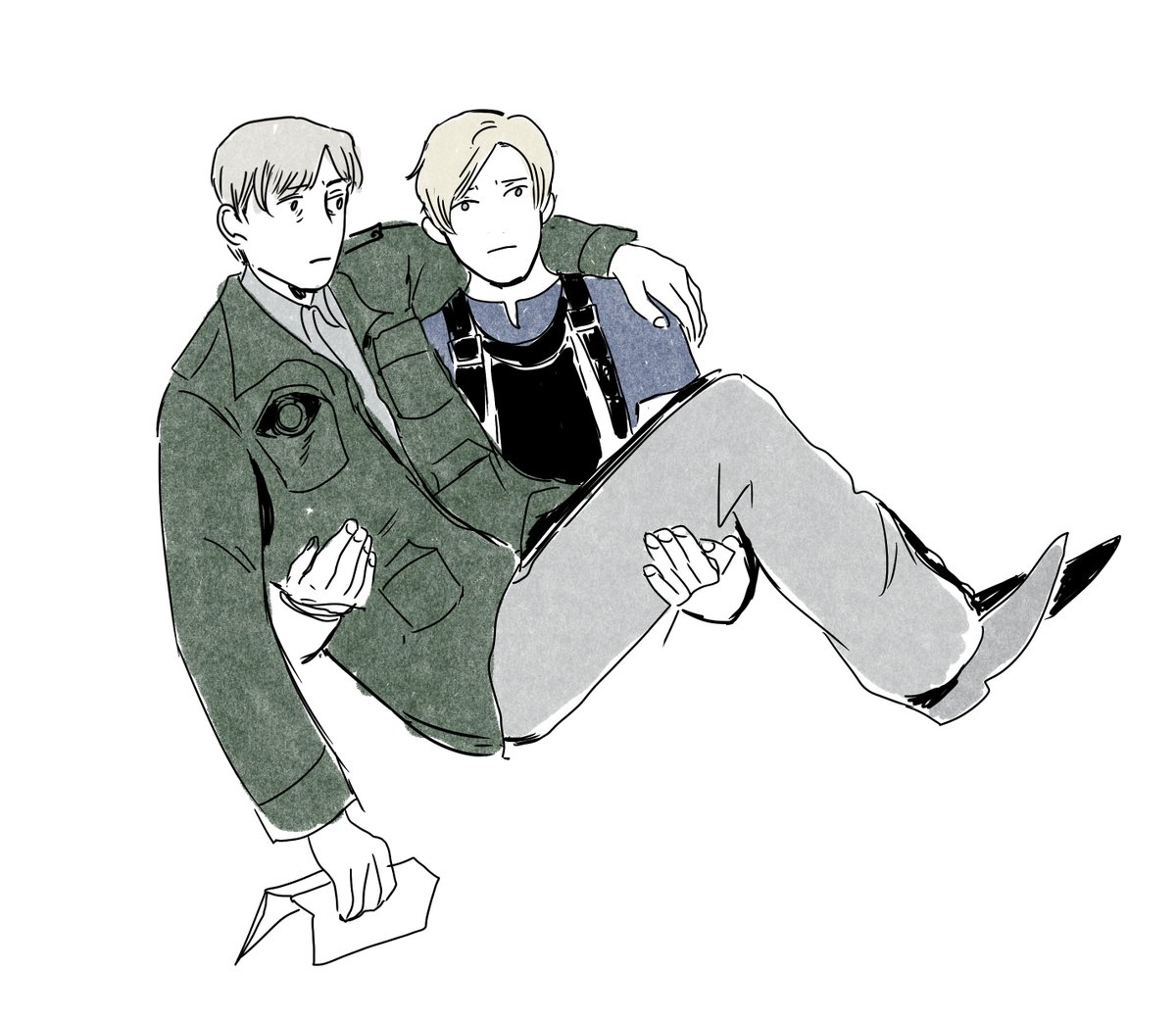 Lettalettaletta's tweet image. This is not Ashley，and that is not your wife.

I'm thinking about developing a little comic based on this. 
#ResidentEvil4Remake #silenthill2