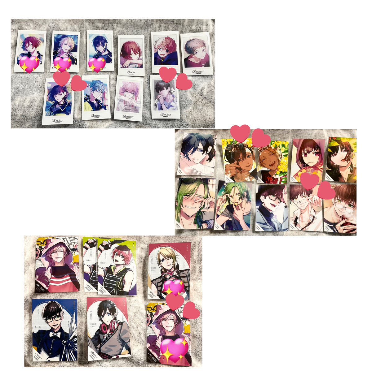 nasconcon's tweet photo. @ea_87_13 はじめまして。こんにちは。検索より失礼いたします。
画像1枚目のものを所持しており、後日2枚目を受取予定です。お写真をお借りして3枚目♡と交換は可能でしょうか？(友人分含む)
ブロマイド釈村はお声がけ中のため成立した場合は唯月と交換を希望しております。
ご検討よろしくお願いいたします。 https://t.co/80wOP9DzwP