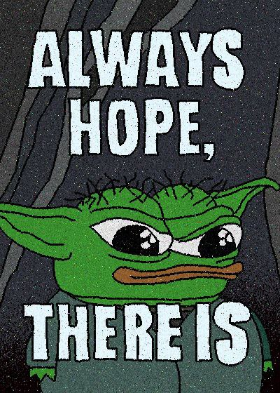 GM frens!  

As long as we are alive, there is still hope! WAGMI!