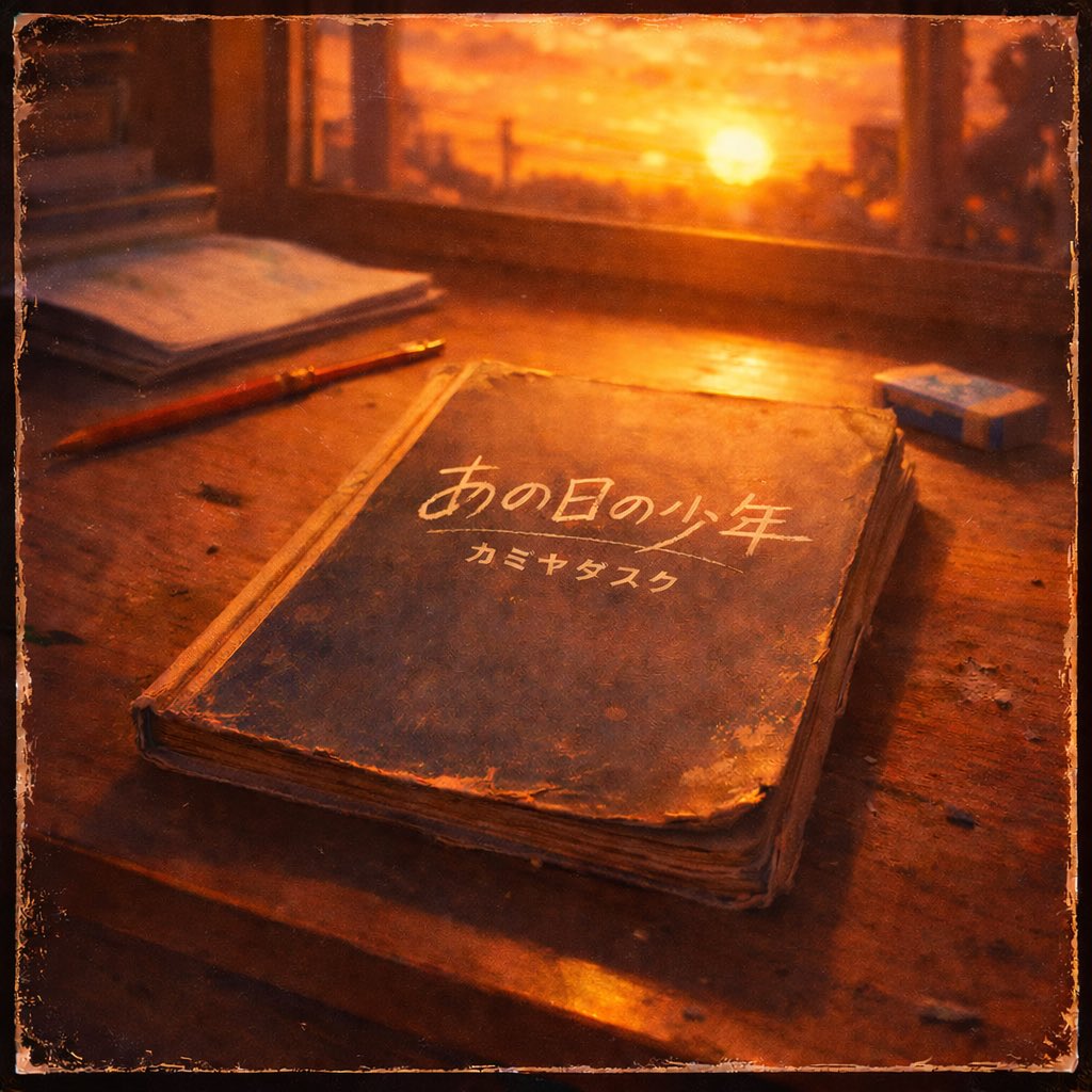 2025.12.25(Thu)
カミヤタスク
🆕New Single🆕
『あの日の少年』
配信release決定‼️

久しぶりとなる新曲はアナタの心にもきっと響く、そんなメッセージが詰まった楽曲となっております。

下記URLより予約購入も可能です♪
是非宜しくお願いします🙇

linkco.re/GZ1zGCux?selec…