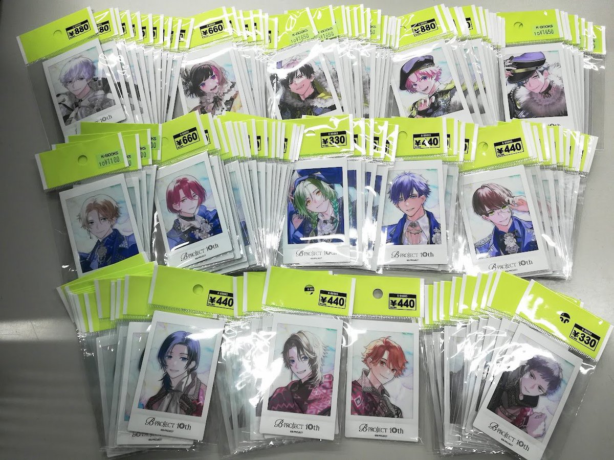 入荷情報】 「B-PROJECT」 AGF2025 ◇チェキ ◇特典ブロマイド