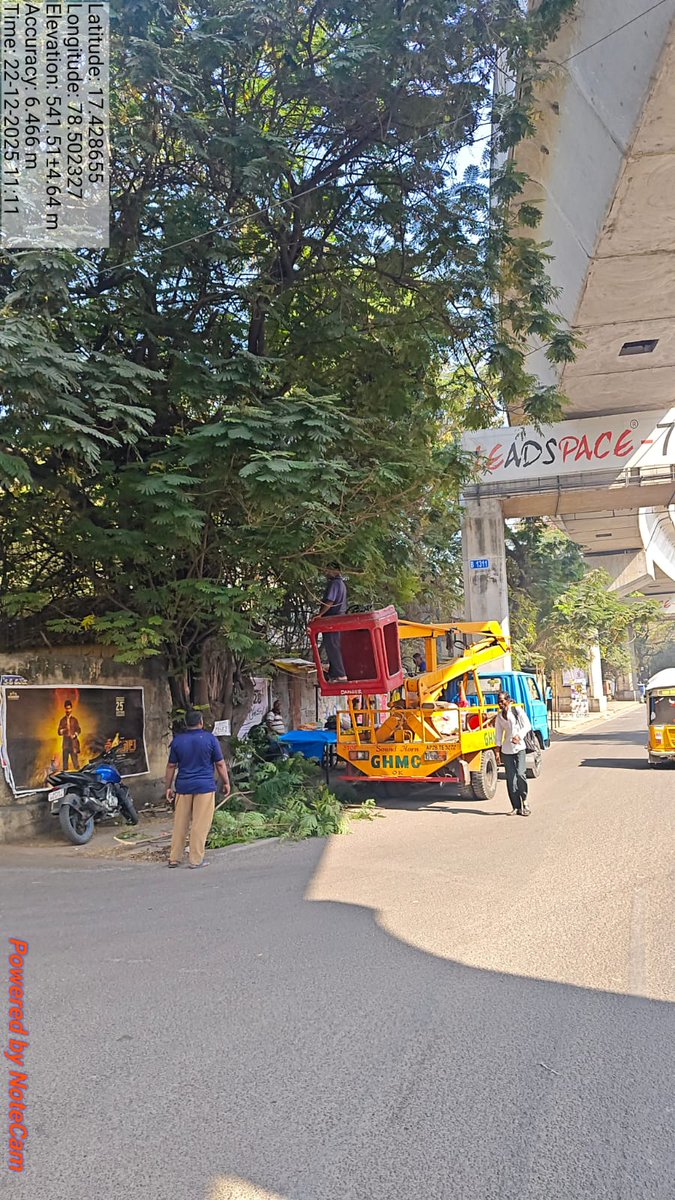 Control Room Parks GHMC tweet media