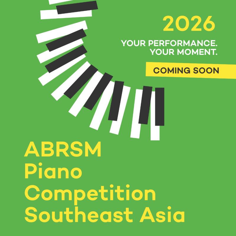 COMING SOON: ABRSM Piano Competition Southeast Asia 2026 💫💫💫

We’re delighted to announce the return of their piano competition to Malaysia in 2026! 

🔗 Find out more and register your interest for their Southeast Asia Competition now: 

linkedin.com/posts/abrsm_co…

#ABRSM #Piano