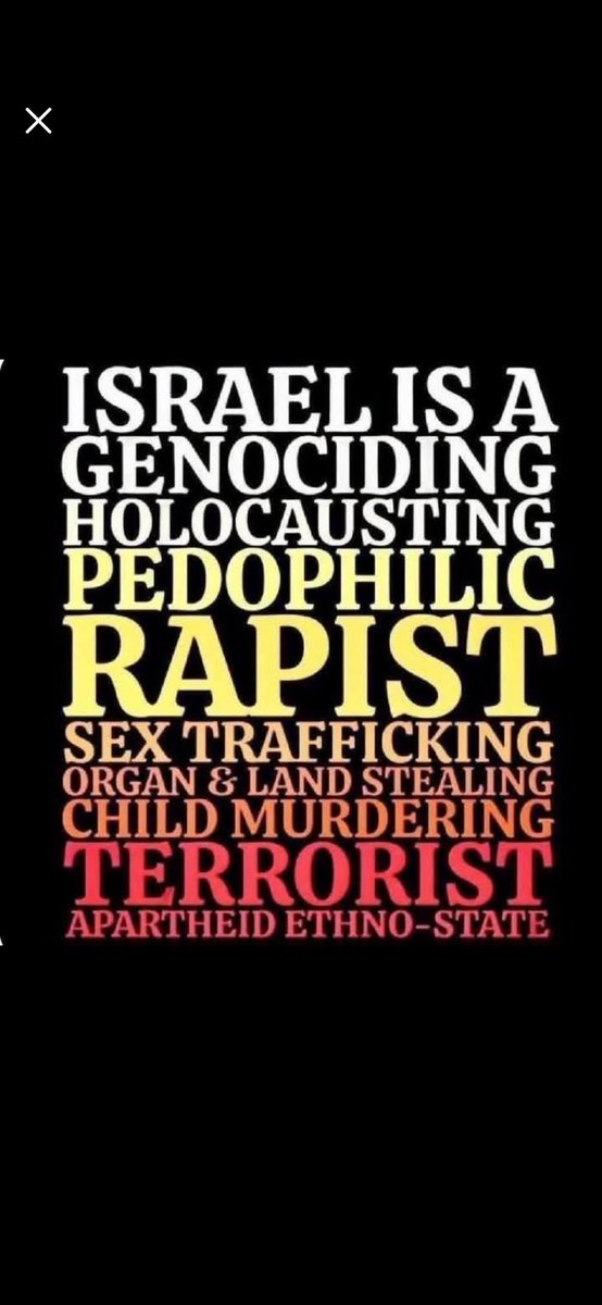 fatemeh_313_135's tweet photo. @Israel Leave Palestine, Zionist child-killers! https://t.co/oPikbQZOFV